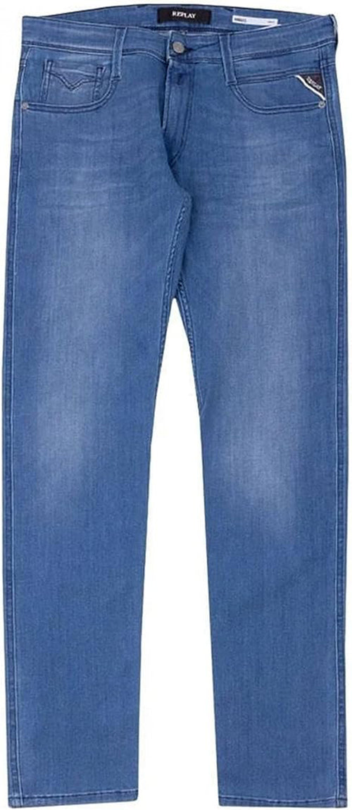Replay Anbass Blue Wash Jeans For Men