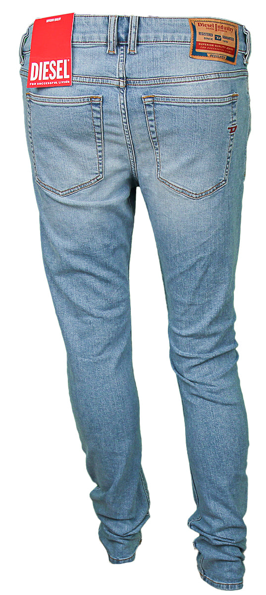 Diesel 1979 Sleenker Slim Fit Light Blue Jeans For Men