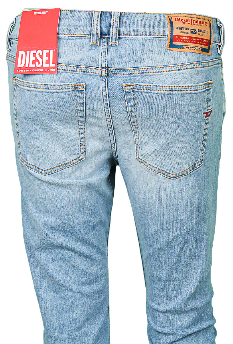 Diesel 1979 Sleenker Slim Fit Light Blue Jeans For Men