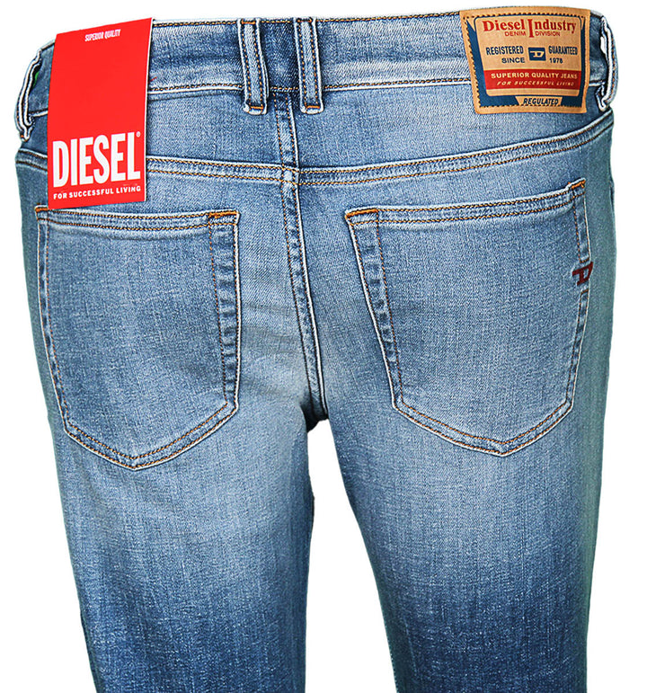 Diesel 1979 Sleenker Lavado Azul Claro para Hombre