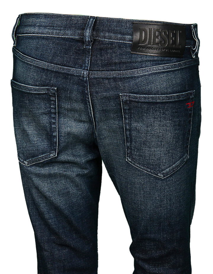 Diesel D-Strukt Slim Fit Jeans In Blue For Men