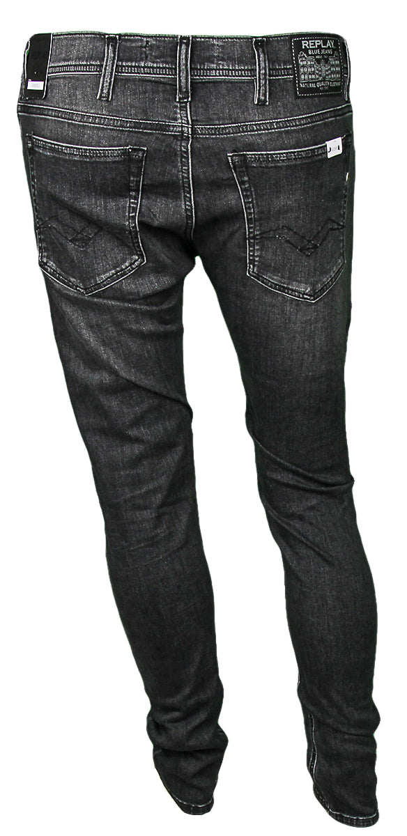 Mens Jeans Replay Jondrill Skinny Stretch Jeans Replay Jondrill In