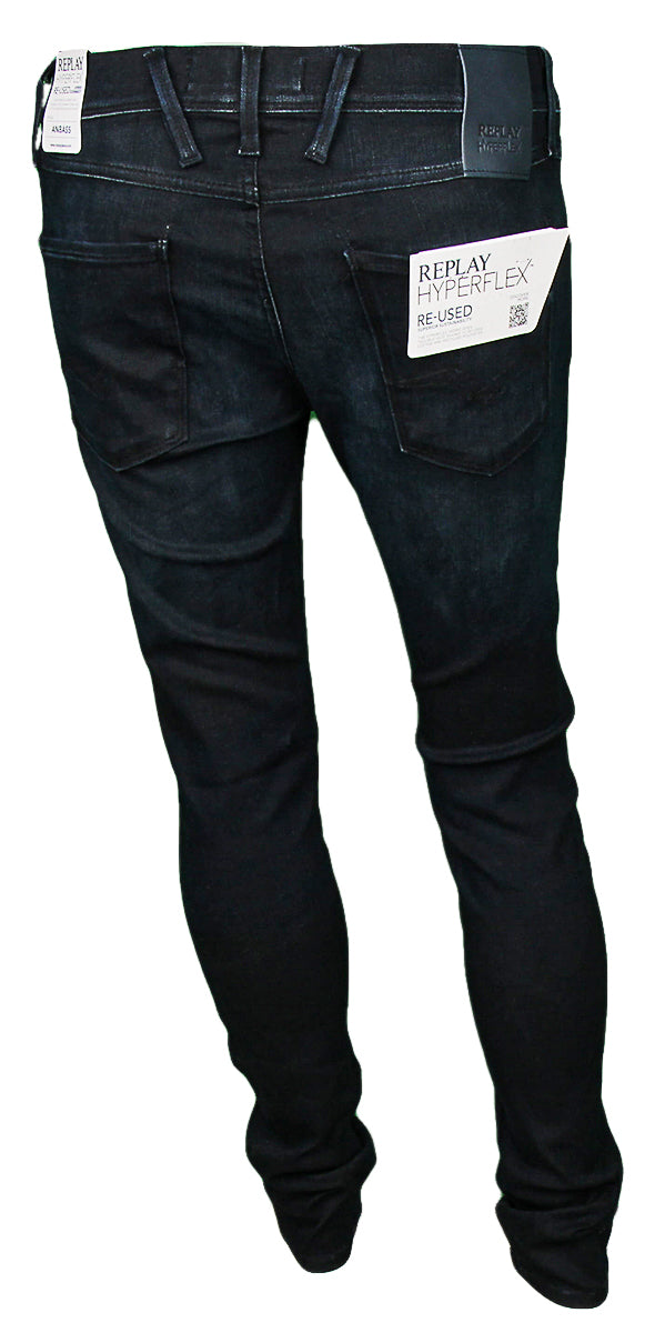 Denim Replay Hyperflex Dark Blue Replay Anbass Hyperflex
