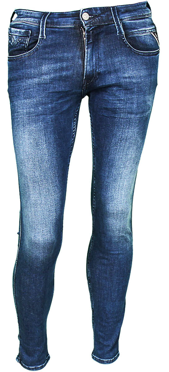 Replay Anbass For Men Dark Blue Jeans