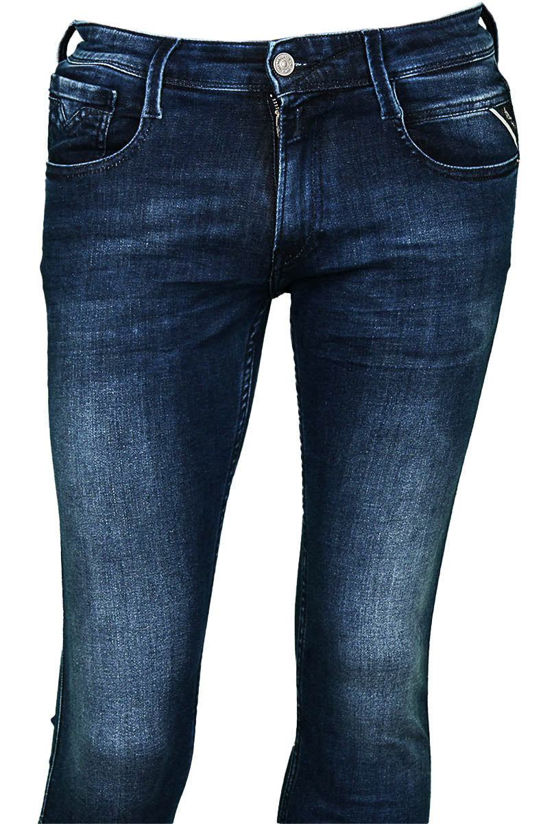 Replay Anbass For Men Dark Blue Jeans