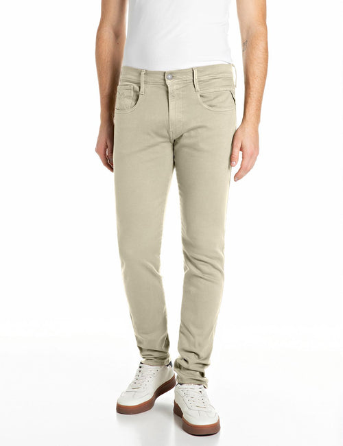Replay Anbass Slim Fit Jeans For Men In Blue