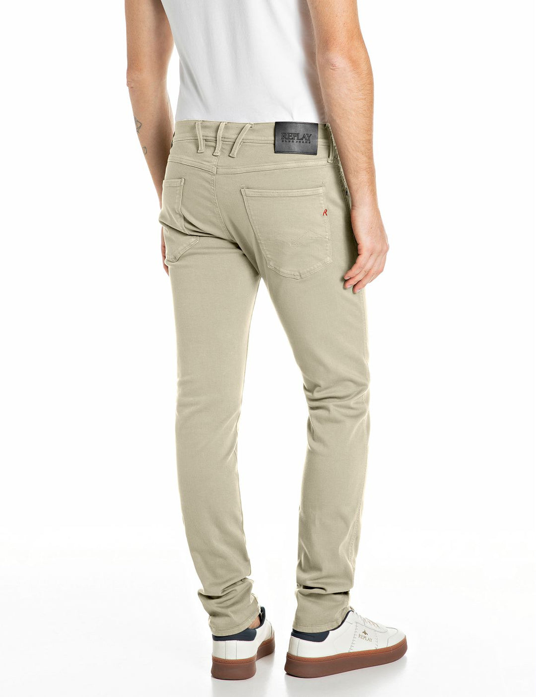 Replay Anbass Slim Fit Jeans For Men In Blue
