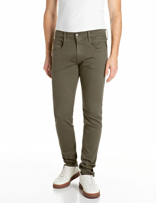 Replay Anbass Slim Fit Jeans For Men In Blue