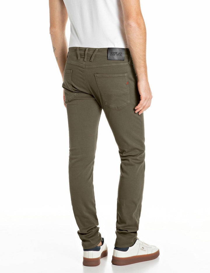Replay Anbass Slim Fit Jeans For Men In Blue