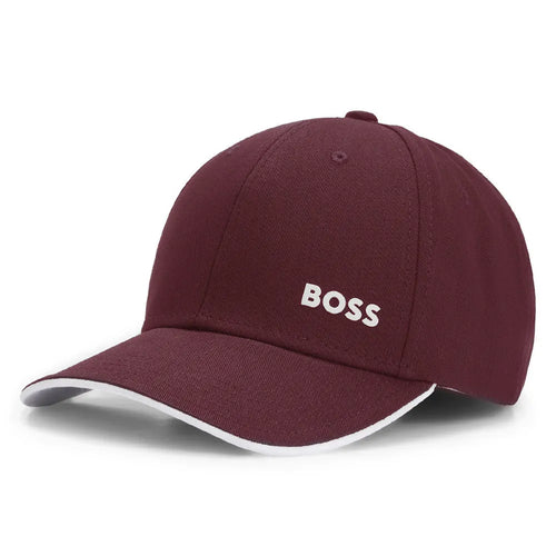 Boss Cap Bold In Burgundy