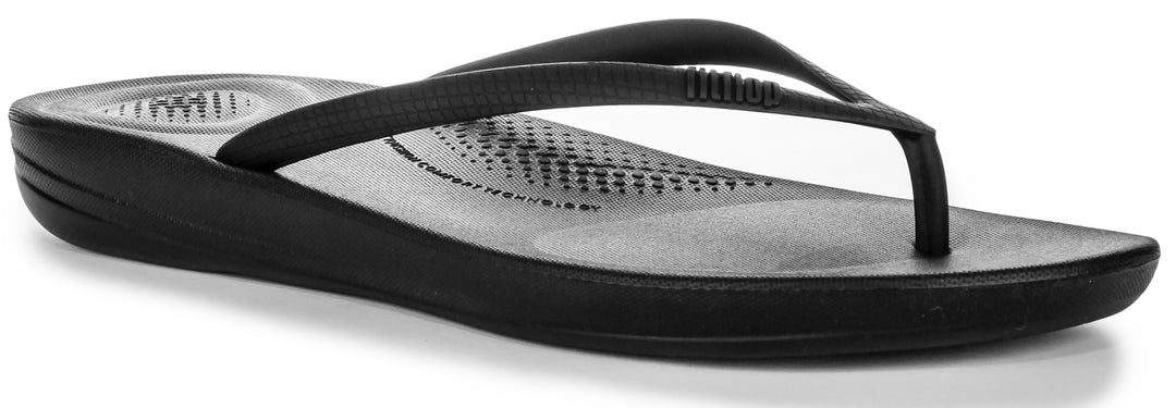 Fitflop Iqushion Ergonomic In All Black For Women