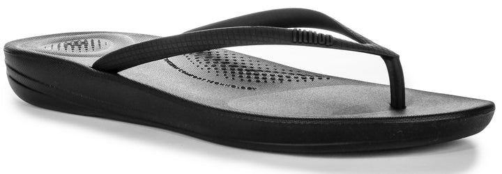 Fitflop Iqushion Ergonomic In All Black For Women
