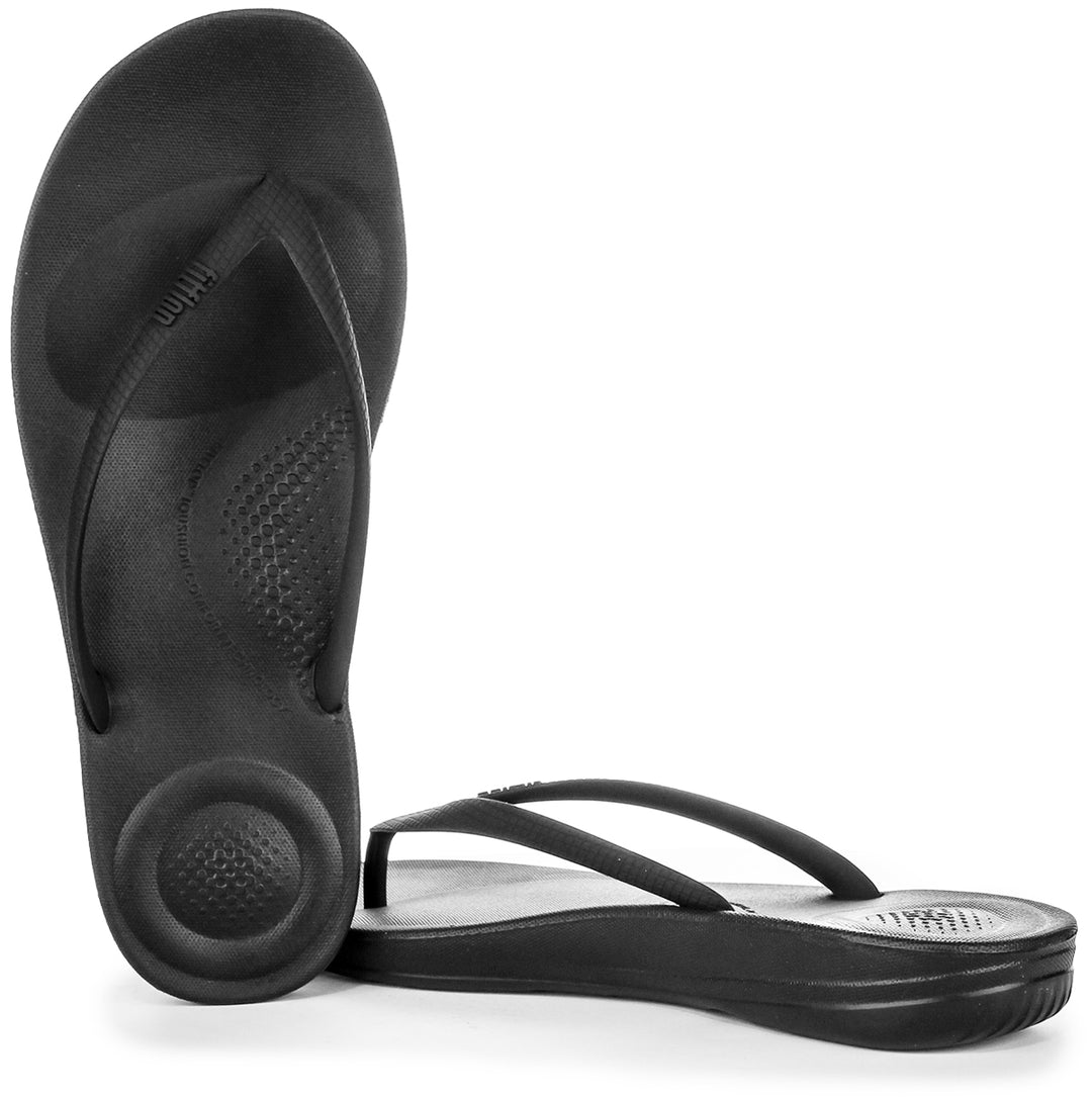Fitflop Iqushion Ergonomic In All Black For Women