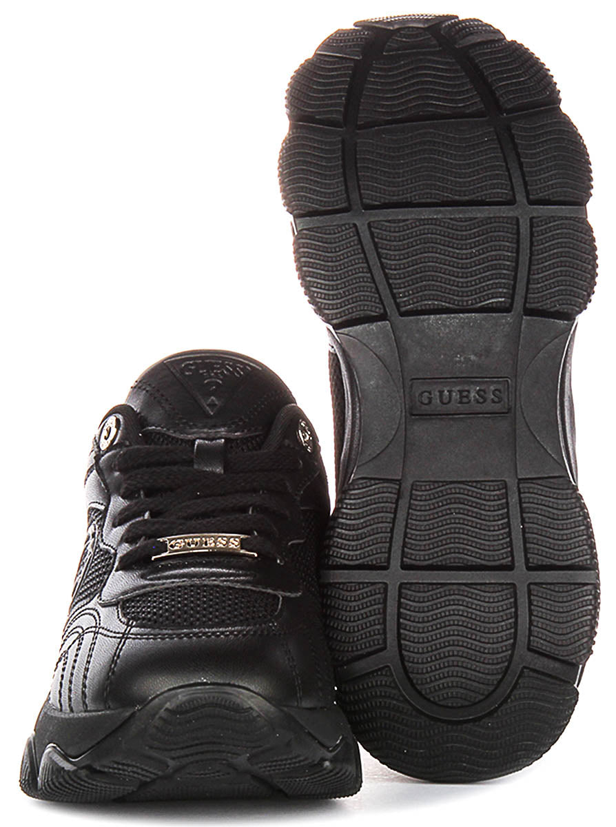 Guess Morriz Retro In All Black For Women