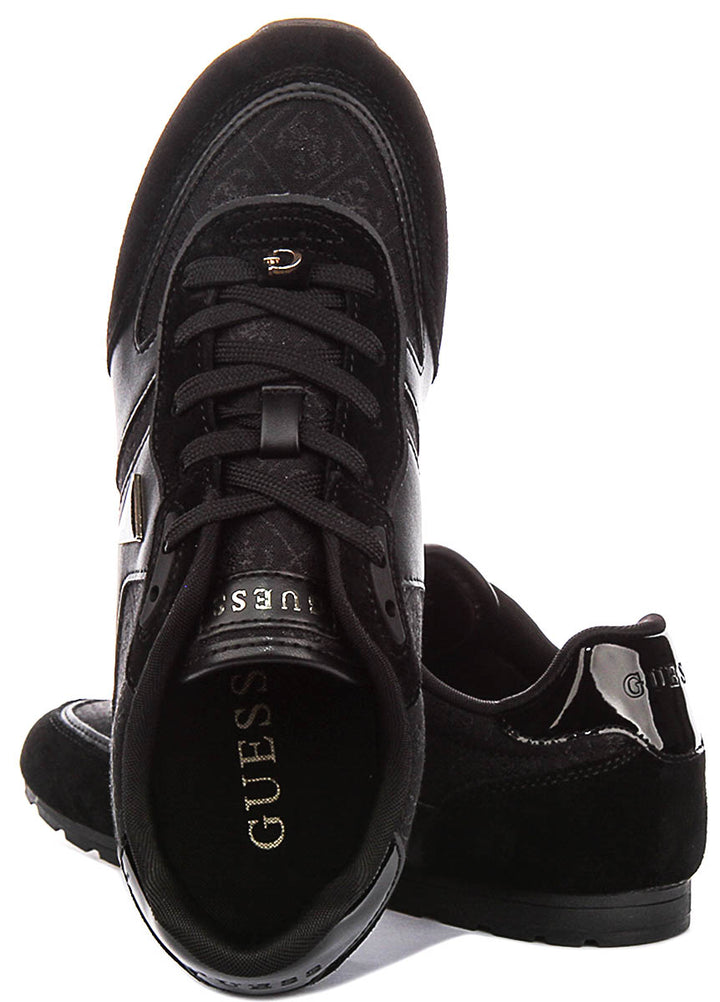 Guess Relli In All Black For Women Sneaker