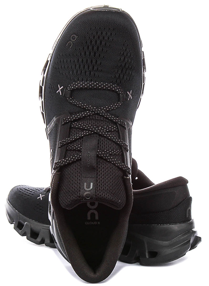 On Running Cloud X 5 In All Black For Men