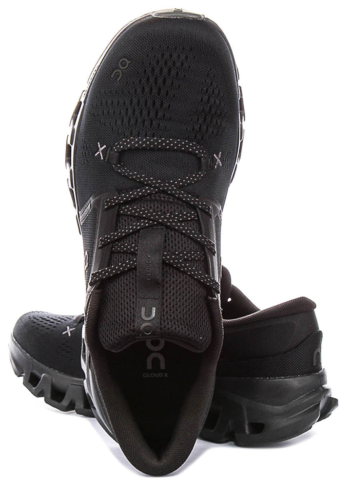 On Running Cloud X 5 In All Black For Men