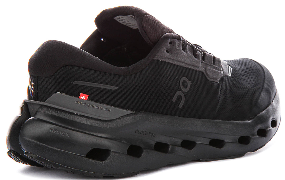 On Running Cloudrunner 3 Waterproof In All Black For Men