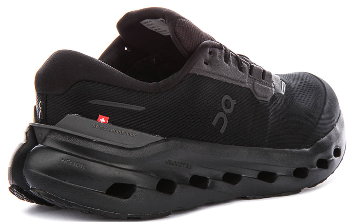 On Running Cloudrunner 3 Waterproof In All Black For Men