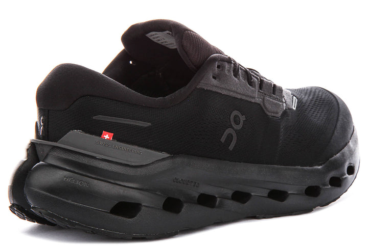 On Running Cloudrunner 3 Waterproof In All Black For Women