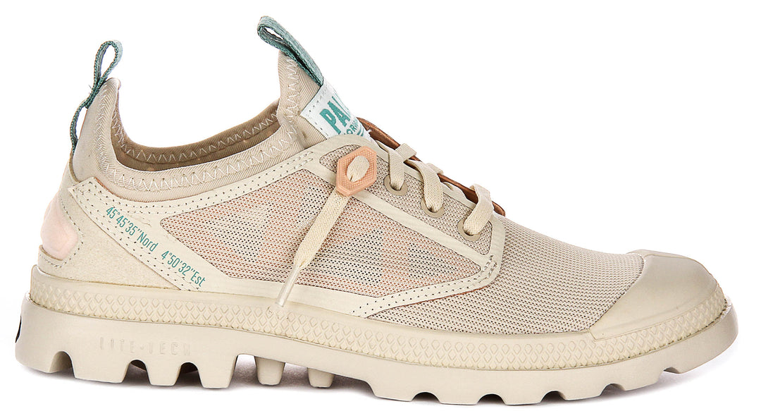 Palladium Pampa Lite Travel In Almond