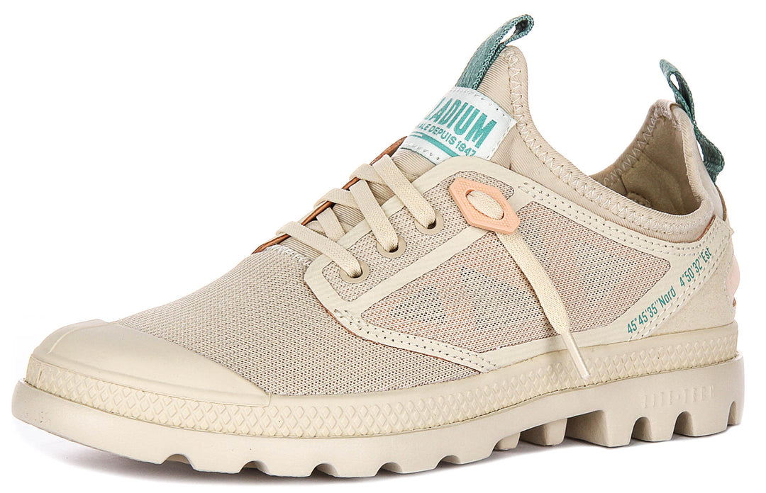 Palladium Pampa Lite Travel In Almond