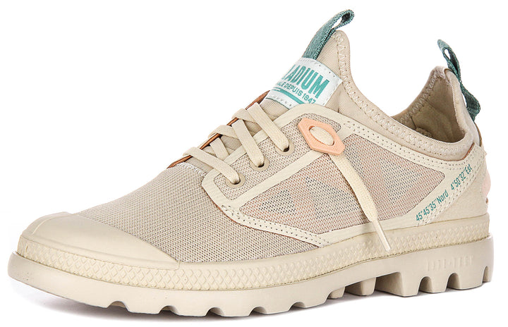 Palladium Pampa Lite Travel In Almond