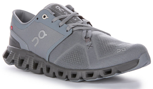 On Running Cloud X 3 In Antique Grey For Men