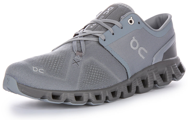 On Running Cloud X 3 In Antique Grey For Men