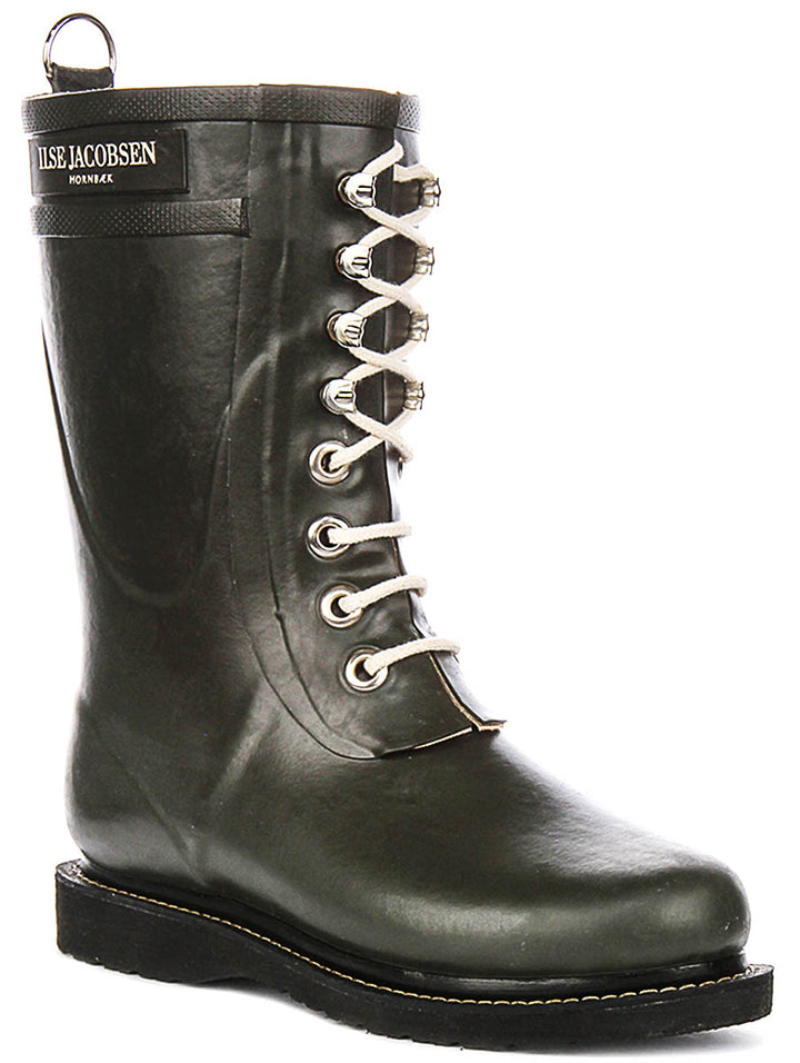 Ilse Jacobsen RUB15 In Army Green For Women