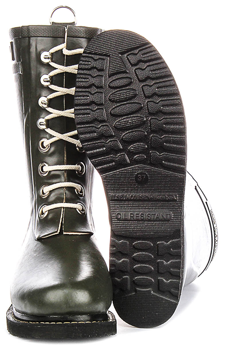Ilse Jacobsen RUB15 In Army Green For Women