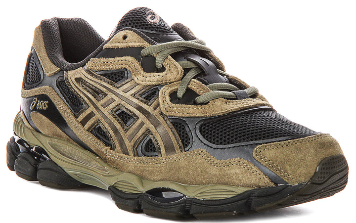 Asics Gel NYC In Army Green Black For Men