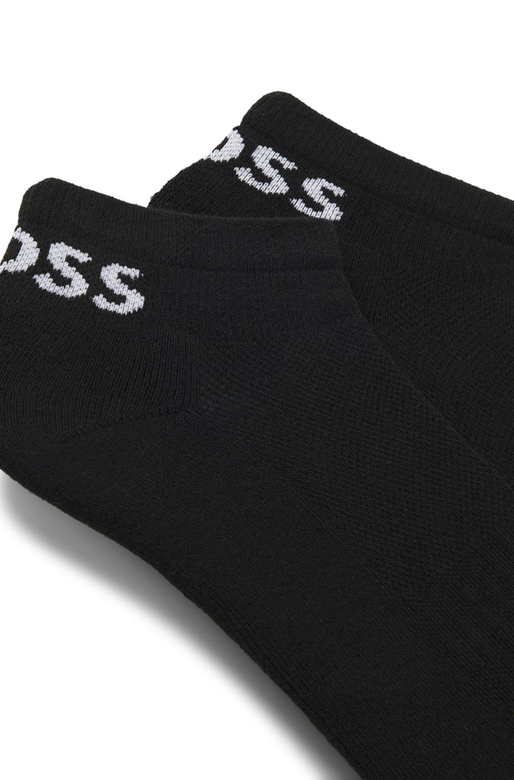 Boss 2 Pair Shoe Sock In Black For Men