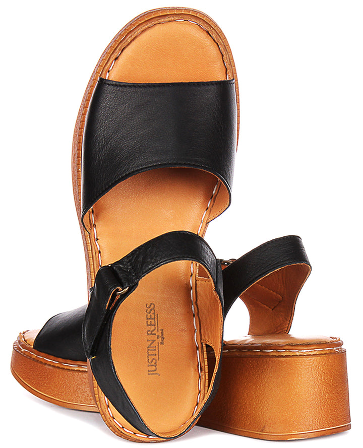 Justinreess England Petal In Black For Women