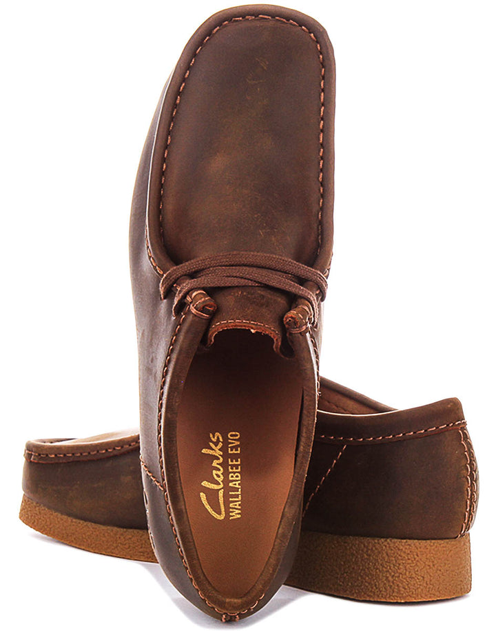 Clarks Wallabee Evo In Beeswax For Men
