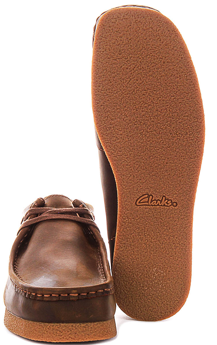 Clarks Wallabee Evo In Beeswax For Men