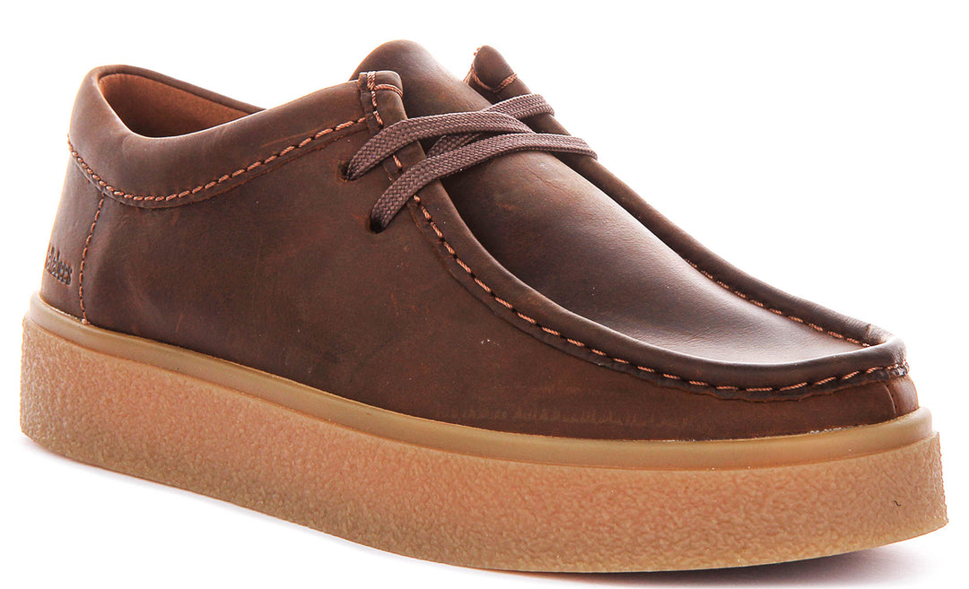 Clarks Boxbee Walla In Beeswax For Men