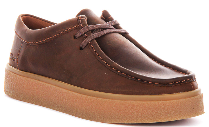 Clarks Boxbee Walla In Beeswax For Men