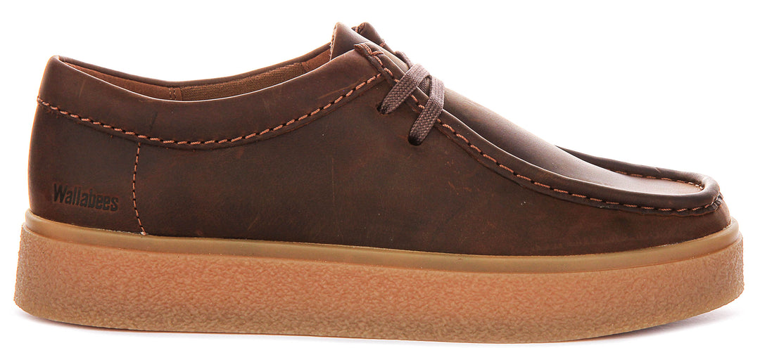 Clarks Boxbee Walla In Beeswax For Men
