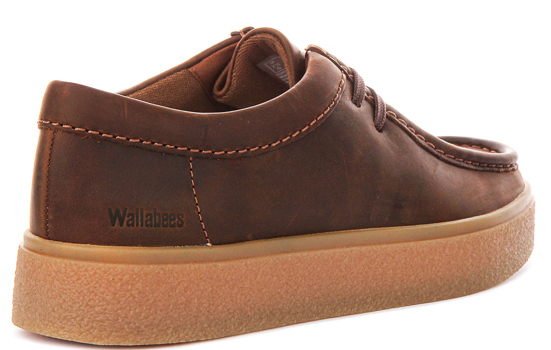 Clarks Boxbee Walla In Beeswax For Men