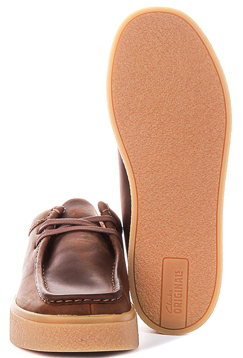 Clarks Boxbee Walla In Beeswax For Men