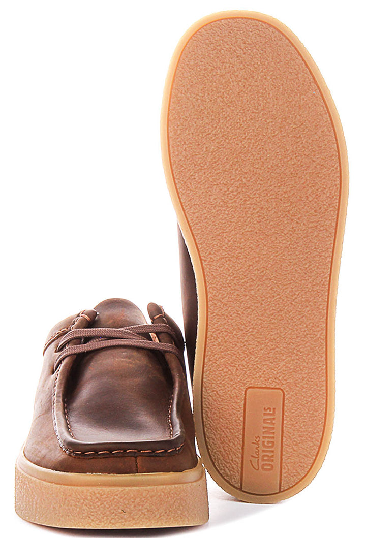 Clarks Boxbee Walla In Beeswax For Men