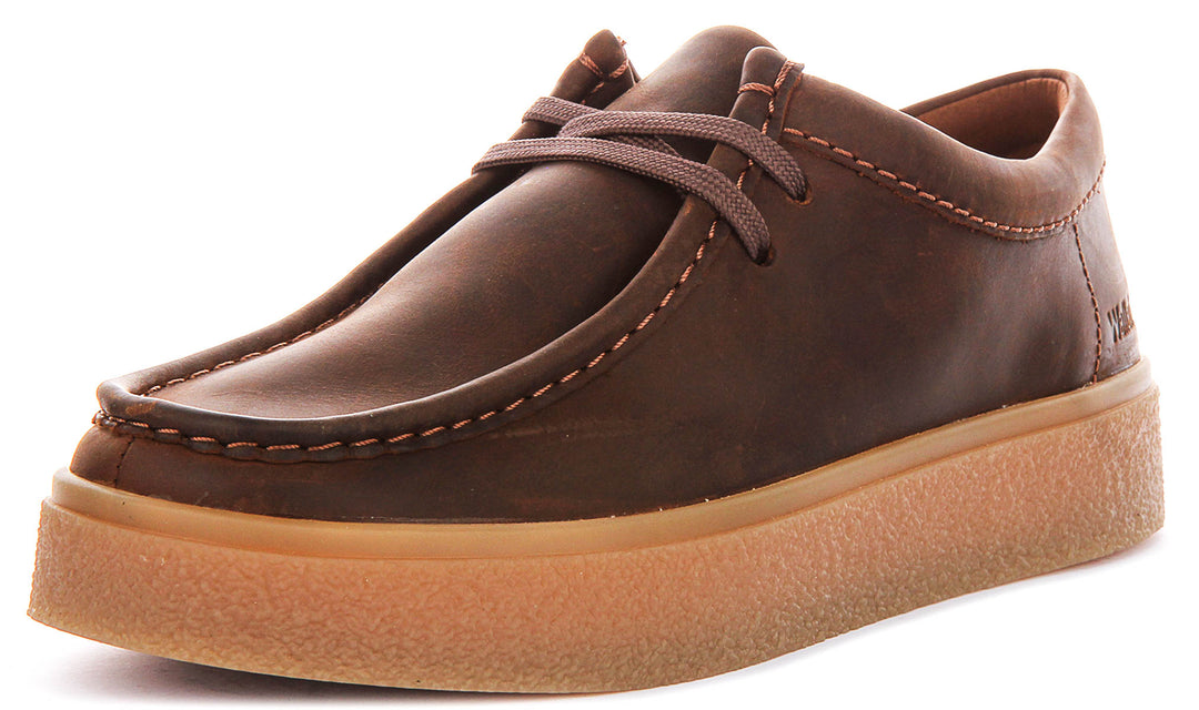 Clarks Boxbee Walla In Beeswax For Men