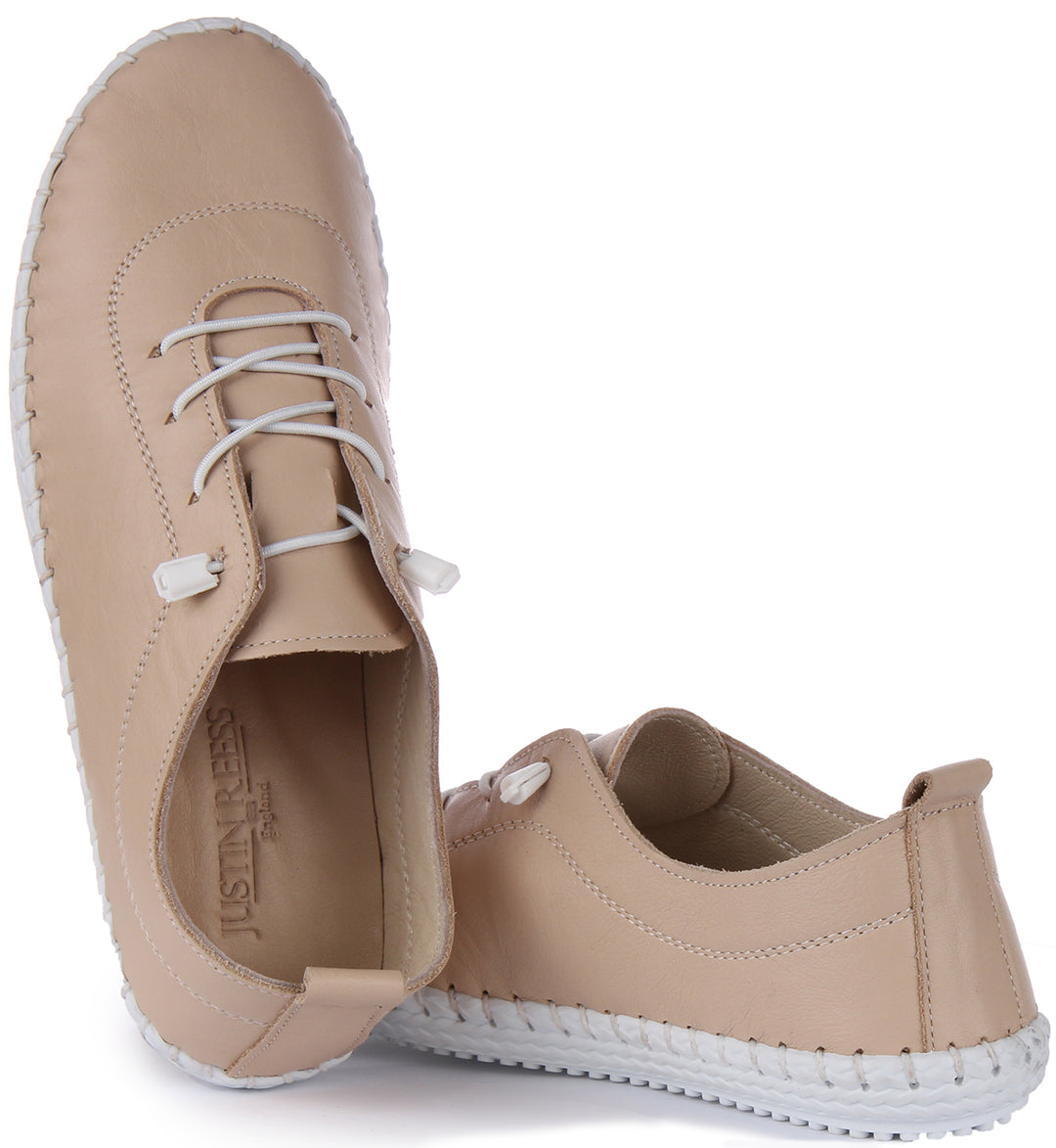 Justinreess England Lexi In Beige For Women