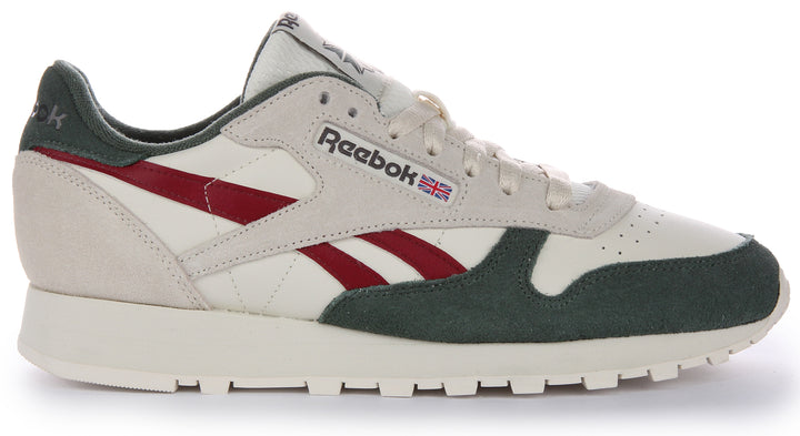 Reebok Classic Leather Trainers In Off White