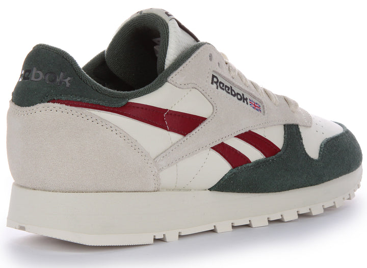 Reebok Classic Leather Trainers In Off White