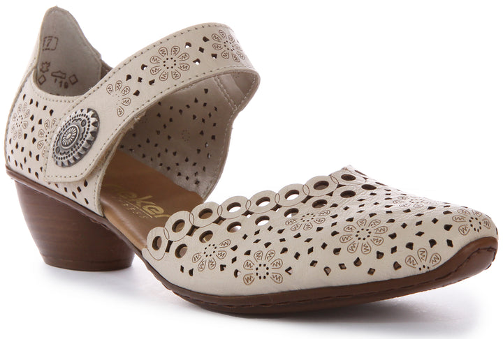 Rieker 43753-60 In Beige For Women