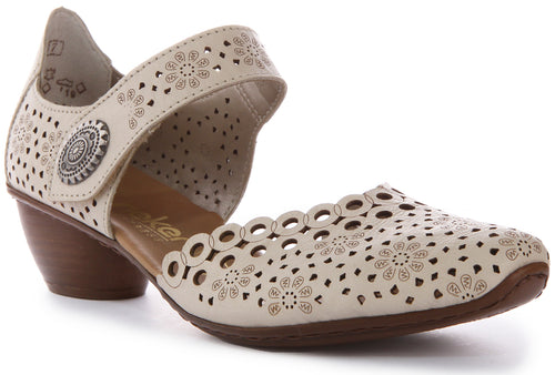 Rieker 43753-60 In Beige For Women