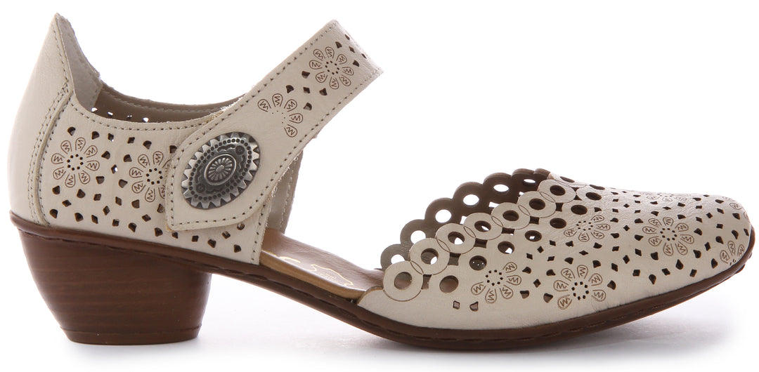 Rieker 43753-60 In Beige For Women