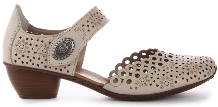 Rieker 43753-60 In Beige For Women